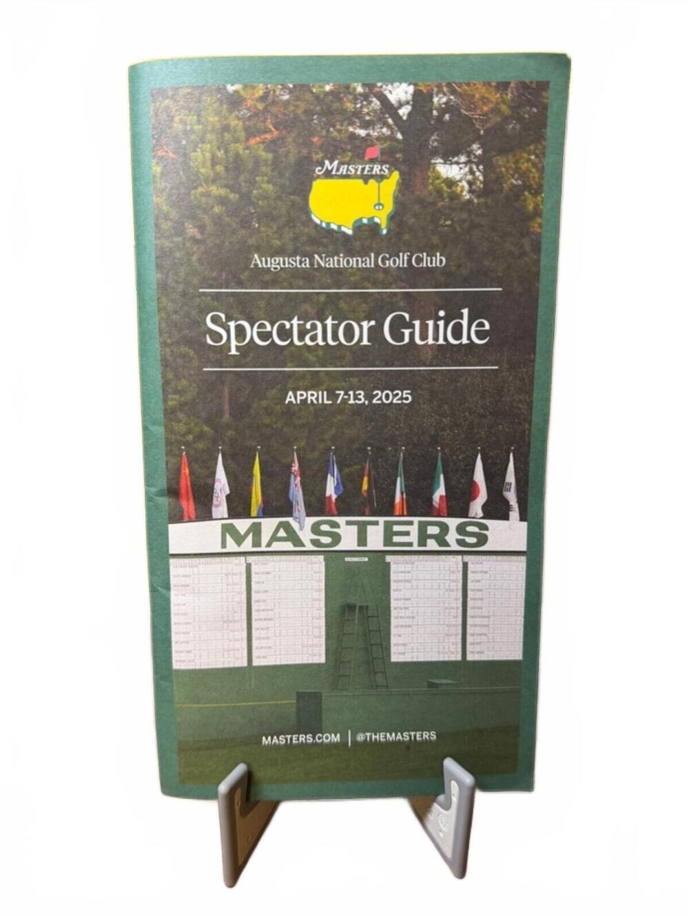 Authentic 2025 Masters Tournament Spectator Guide